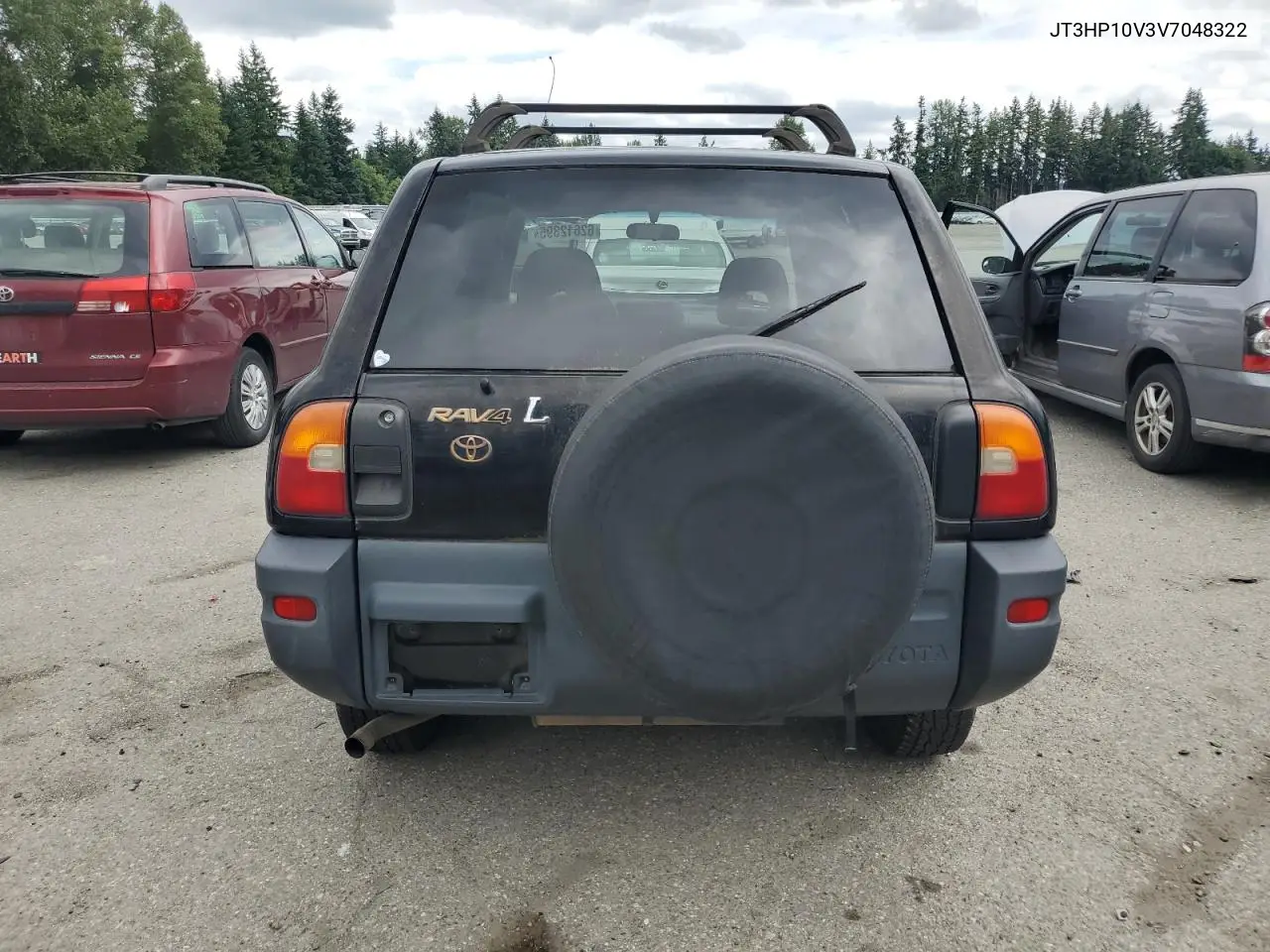 1997 Toyota Rav4 VIN: JT3HP10V3V7048322 Lot: 62612395