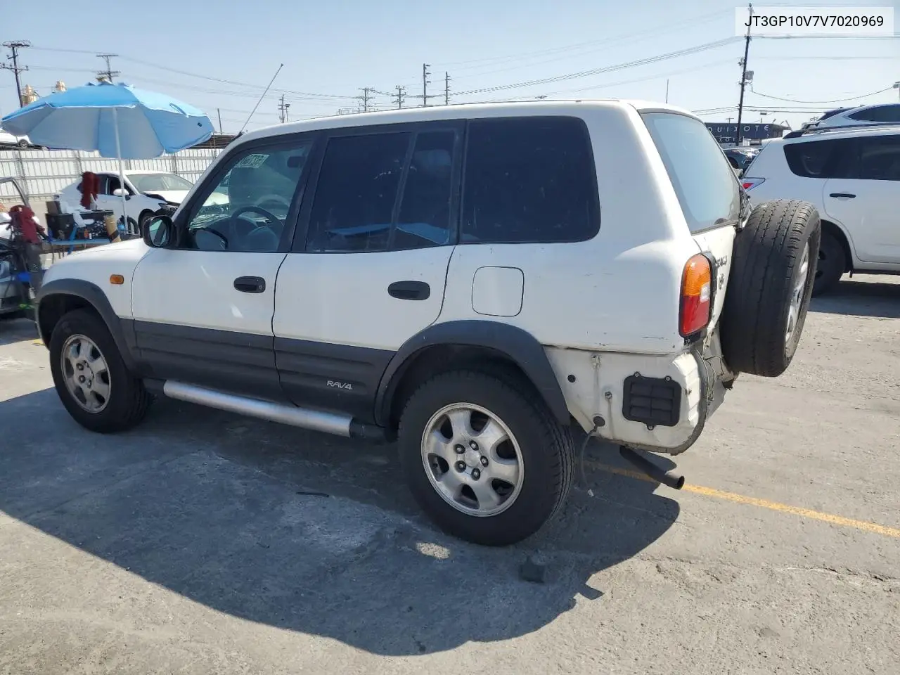 1997 Toyota Rav4 VIN: JT3GP10V7V7020969 Lot: 62760195
