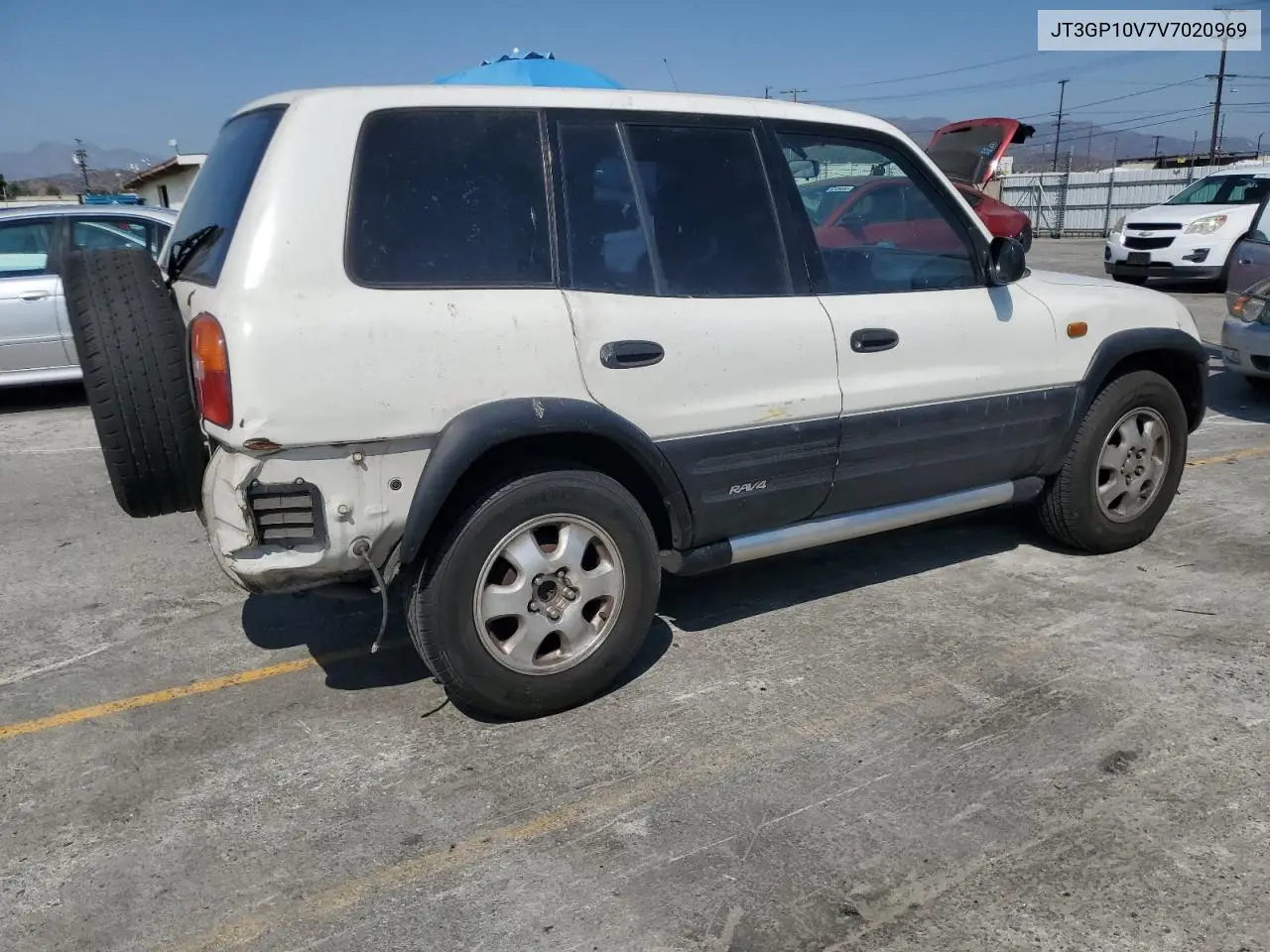 1997 Toyota Rav4 VIN: JT3GP10V7V7020969 Lot: 62760195