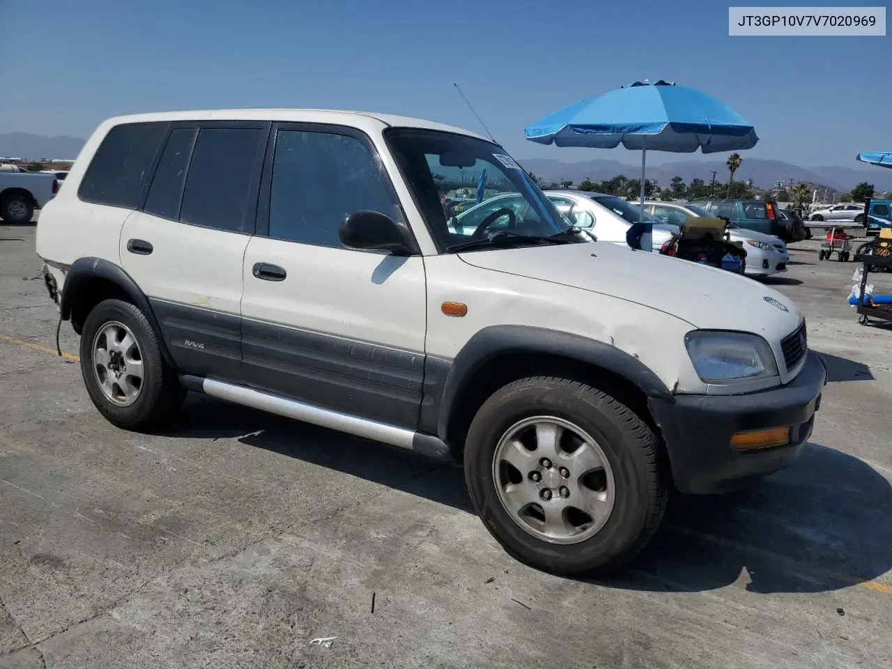 1997 Toyota Rav4 VIN: JT3GP10V7V7020969 Lot: 62760195