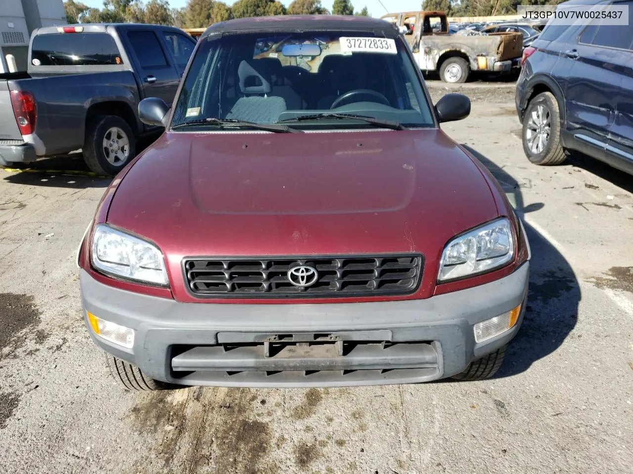 1998 Toyota Rav4 VIN: JT3GP10V7W0025437 Lot: 37272833
