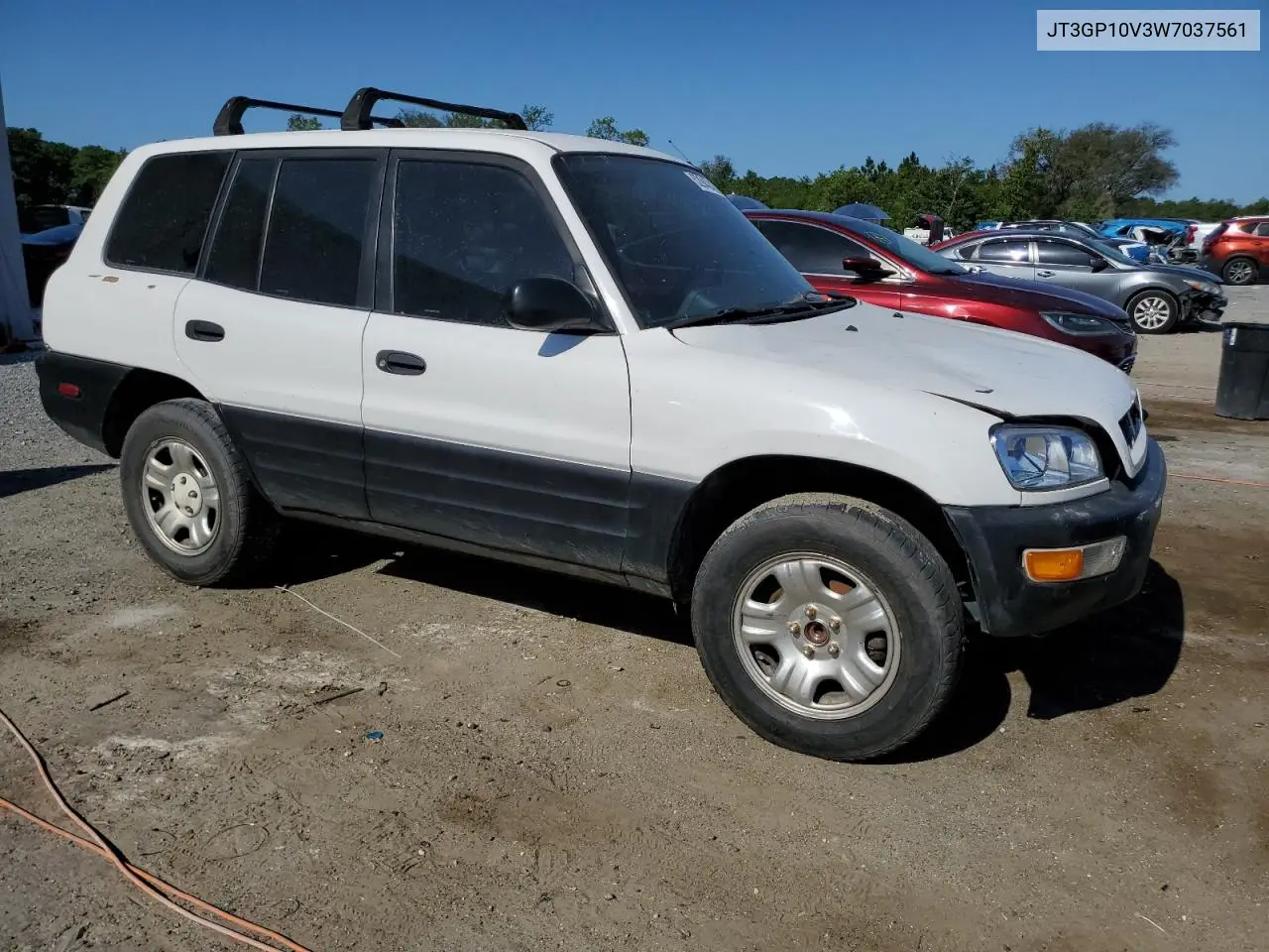 1998 Toyota Rav4 VIN: JT3GP10V3W7037561 Lot: 52942435