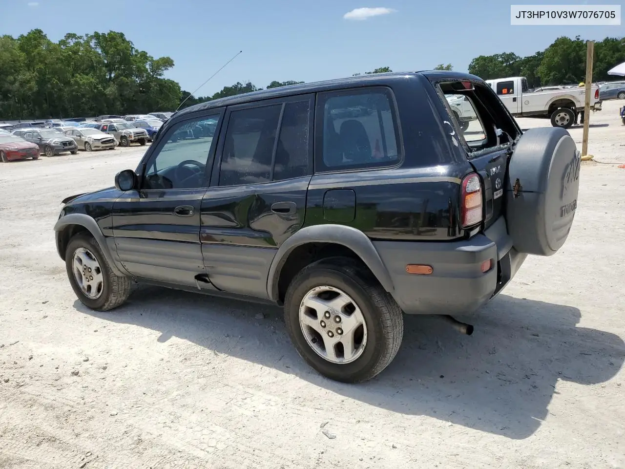 1998 Toyota Rav4 VIN: JT3HP10V3W7076705 Lot: 54125475