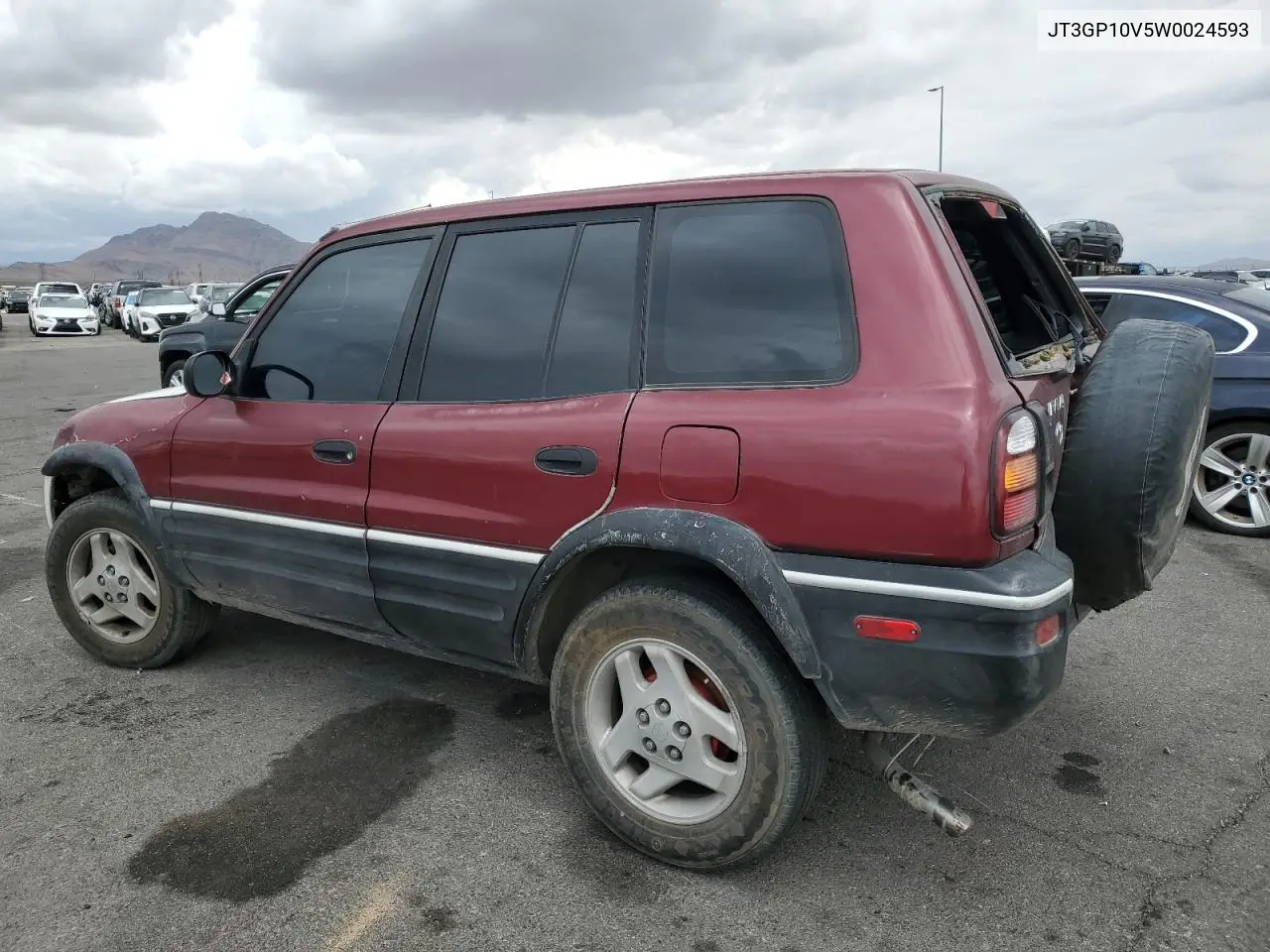 1998 Toyota Rav4 VIN: JT3GP10V5W0024593 Lot: 55487785