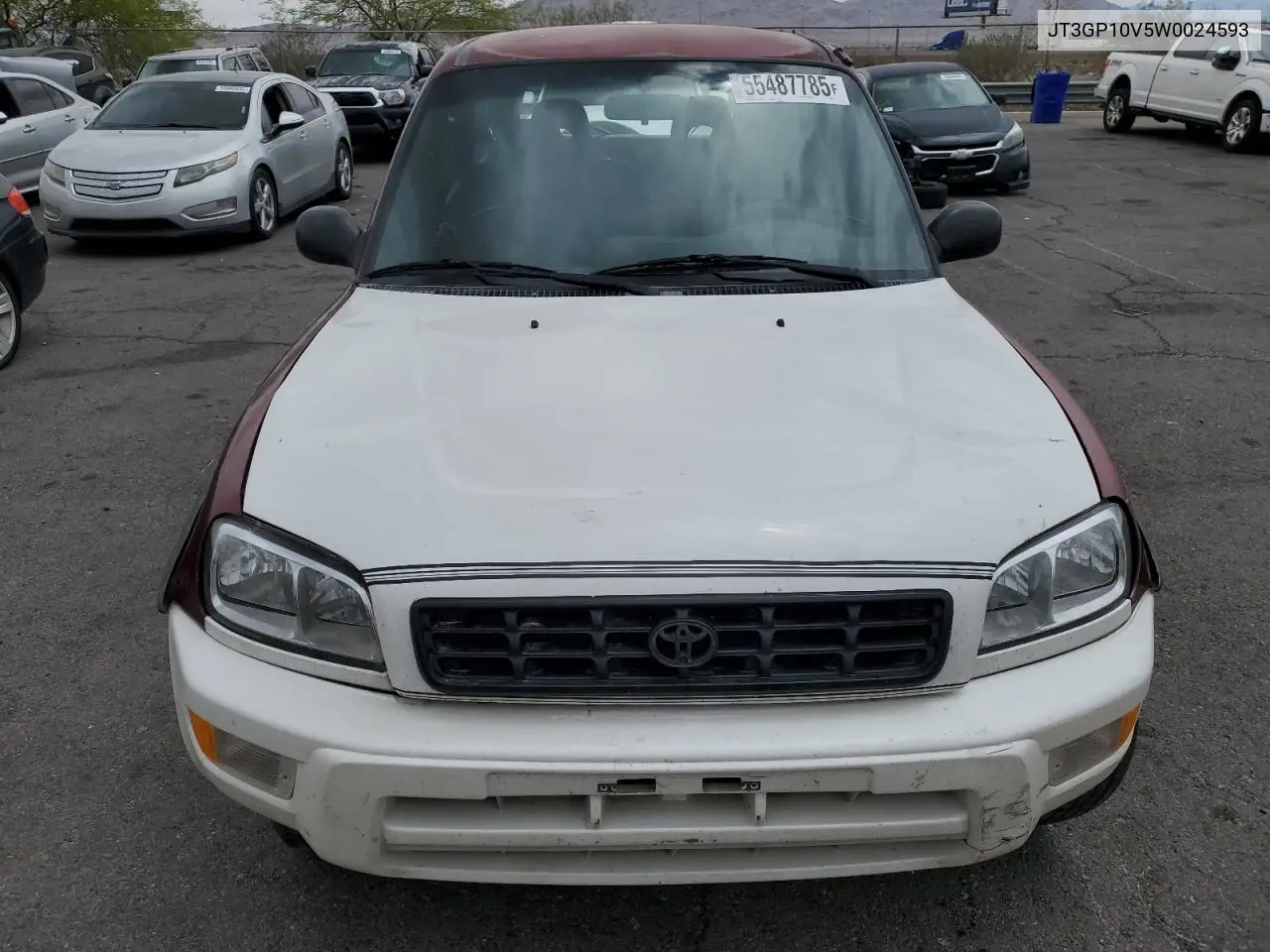 1998 Toyota Rav4 VIN: JT3GP10V5W0024593 Lot: 55487785