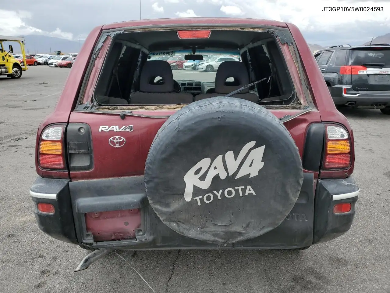 1998 Toyota Rav4 VIN: JT3GP10V5W0024593 Lot: 55487785