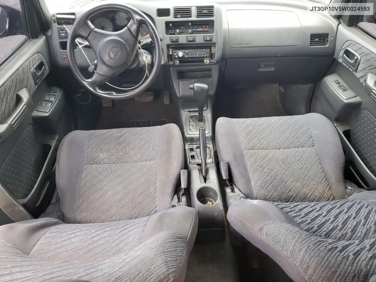 1998 Toyota Rav4 VIN: JT3GP10V5W0024593 Lot: 55487785