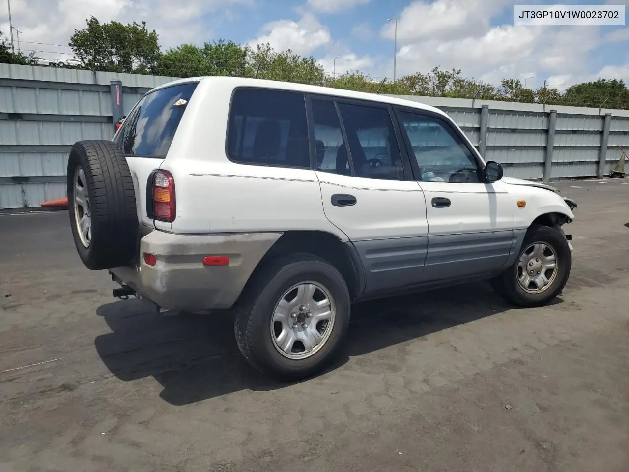 1998 Toyota Rav4 VIN: JT3GP10V1W0023702 Lot: 55964195