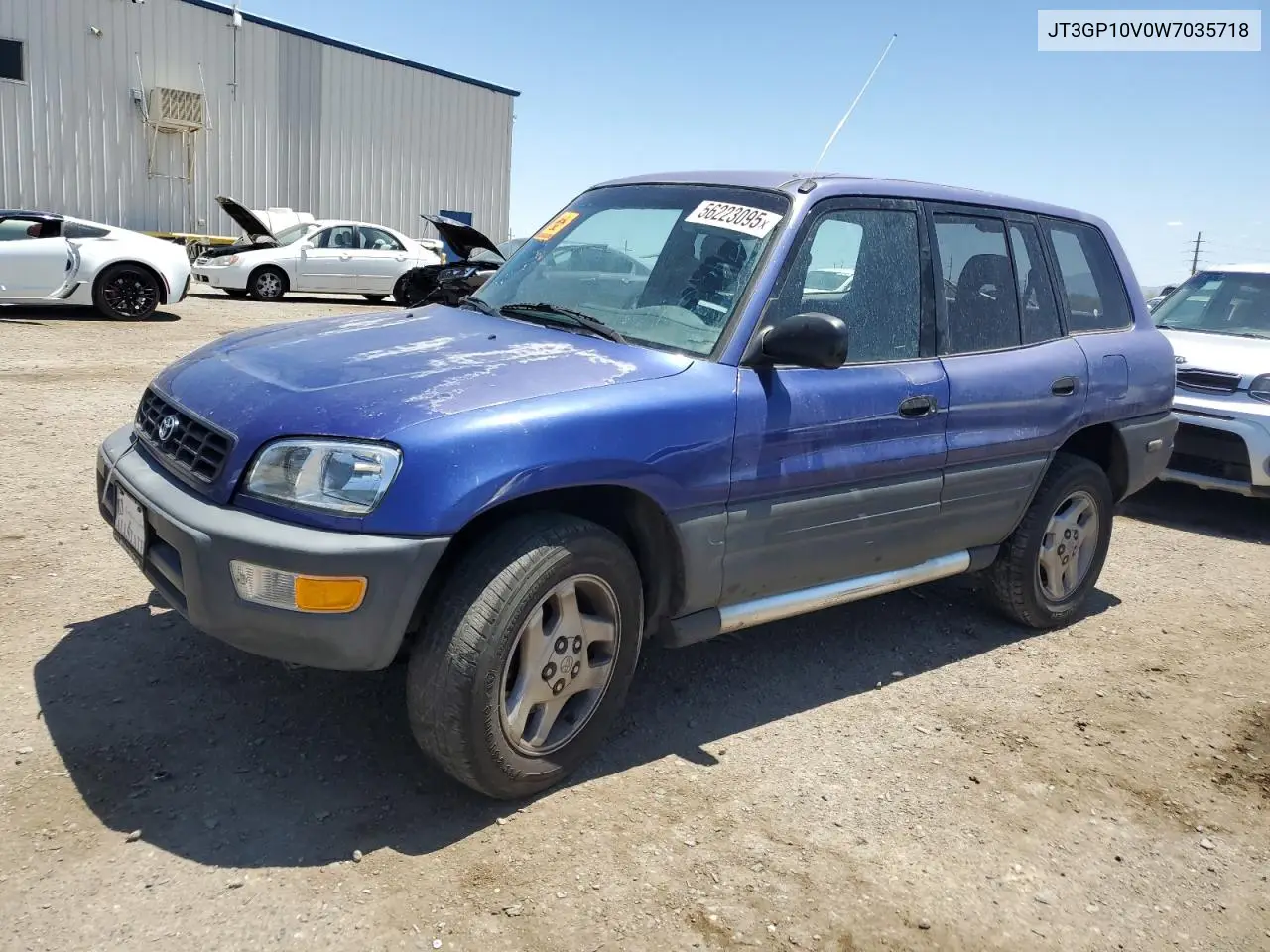 1998 Toyota Rav4 VIN: JT3GP10V0W7035718 Lot: 56223095