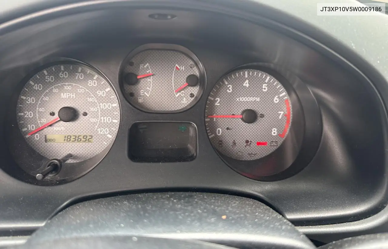 1998 Toyota Rav4 VIN: JT3XP10V5W0009186 Lot: 57117685