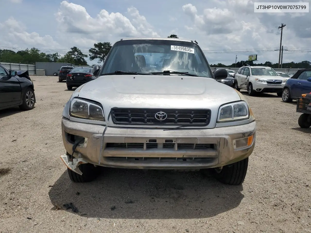 1998 Toyota Rav4 VIN: JT3HP10V0W7075799 Lot: 58499835