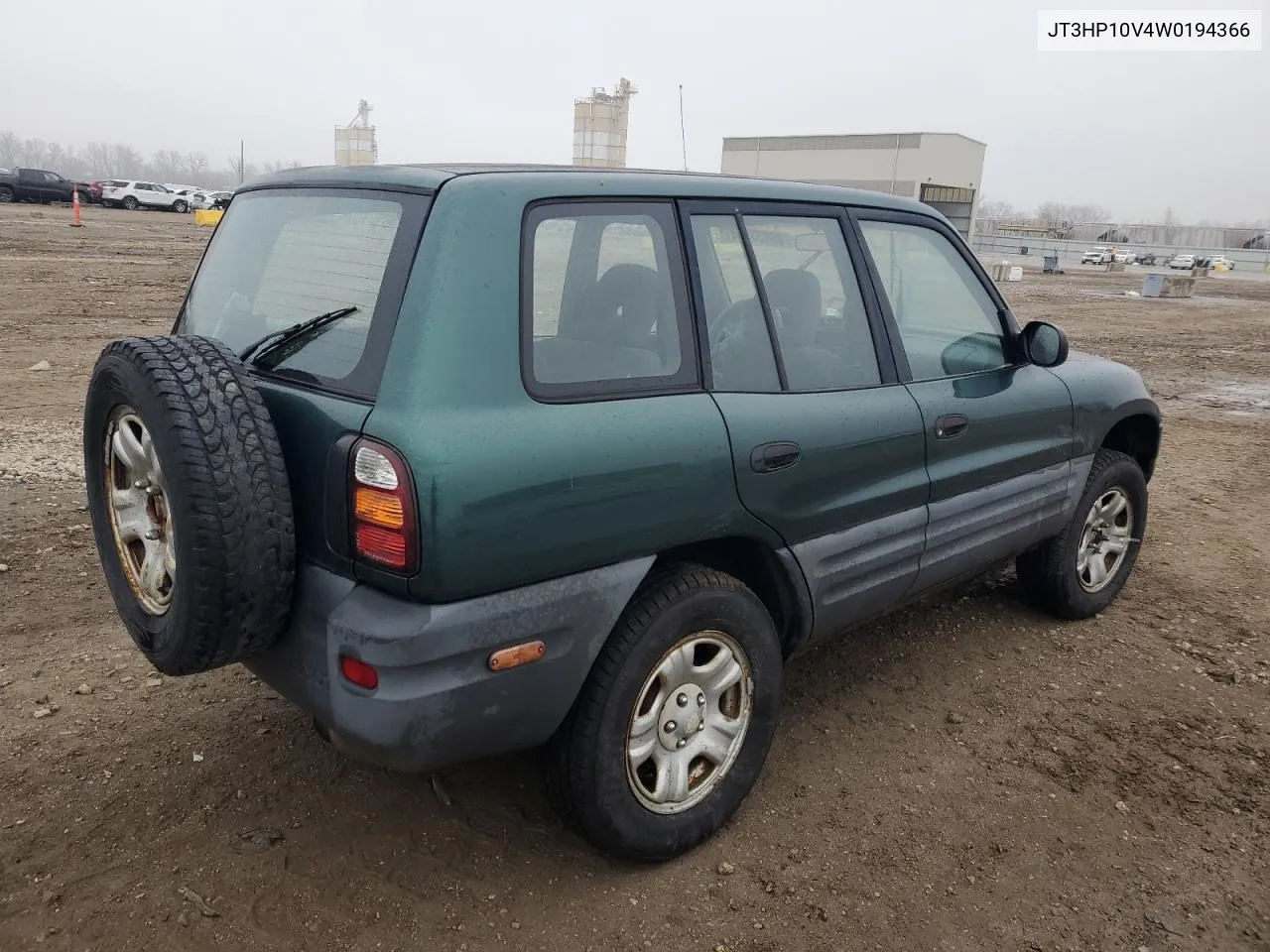1998 Toyota Rav4 VIN: JT3HP10V4W0194366 Lot: 86653234