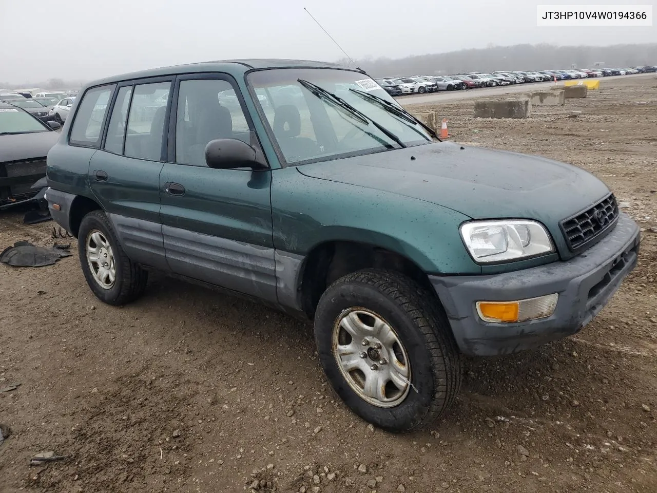 1998 Toyota Rav4 VIN: JT3HP10V4W0194366 Lot: 86653234
