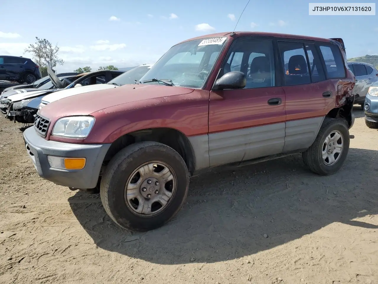 1999 Toyota Rav4 VIN: JT3HP10V6X7131620 Lot: 53558485