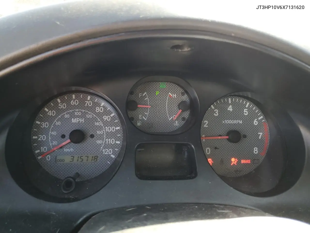 1999 Toyota Rav4 VIN: JT3HP10V6X7131620 Lot: 53558485