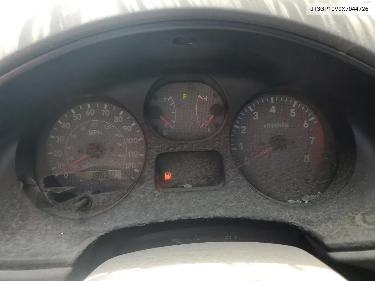 1999 Toyota Rav4 VIN: JT3GP10V9X7044726 Lot: 55180935