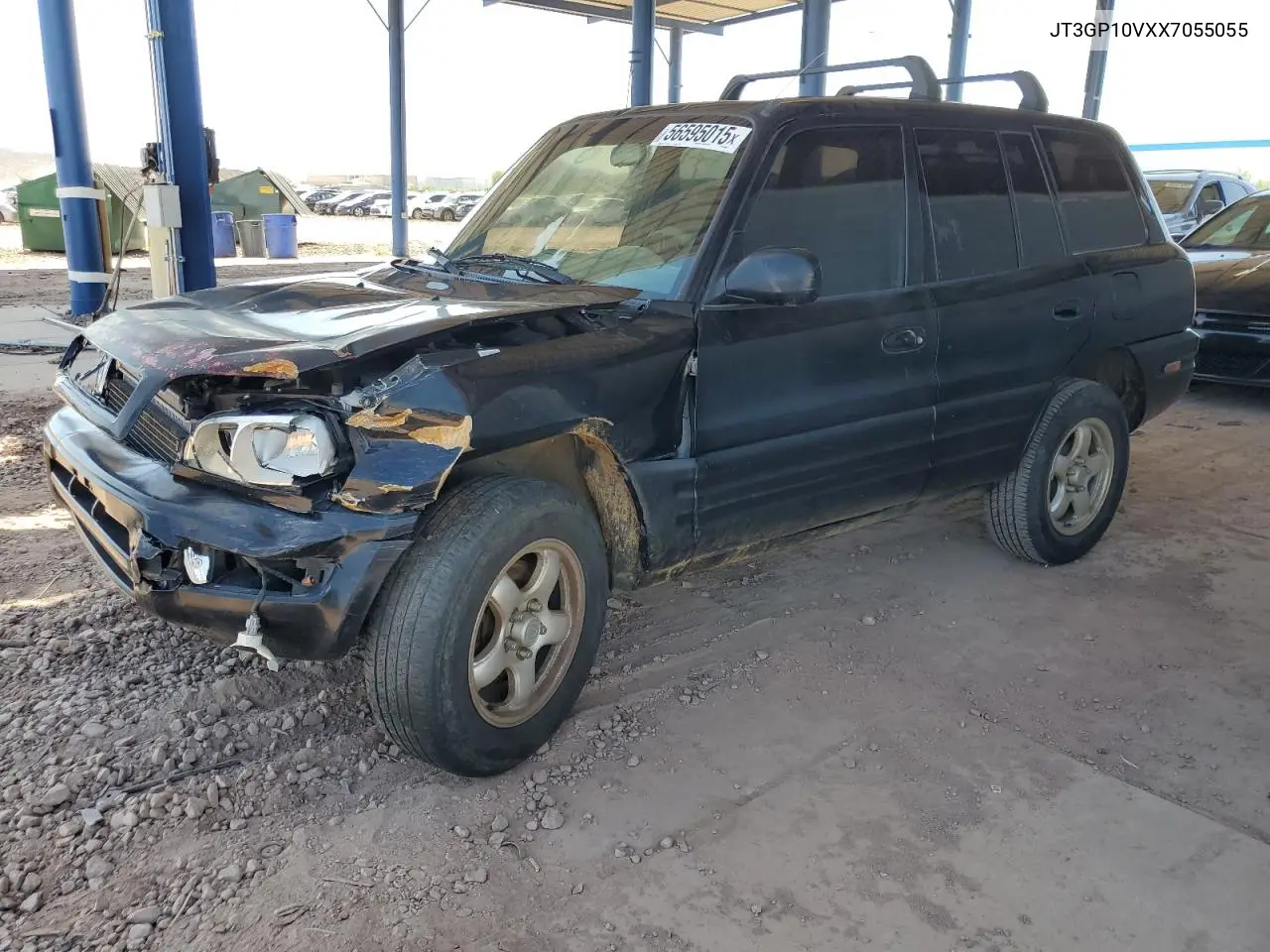 1999 Toyota Rav4 VIN: JT3GP10VXX7055055 Lot: 56595015