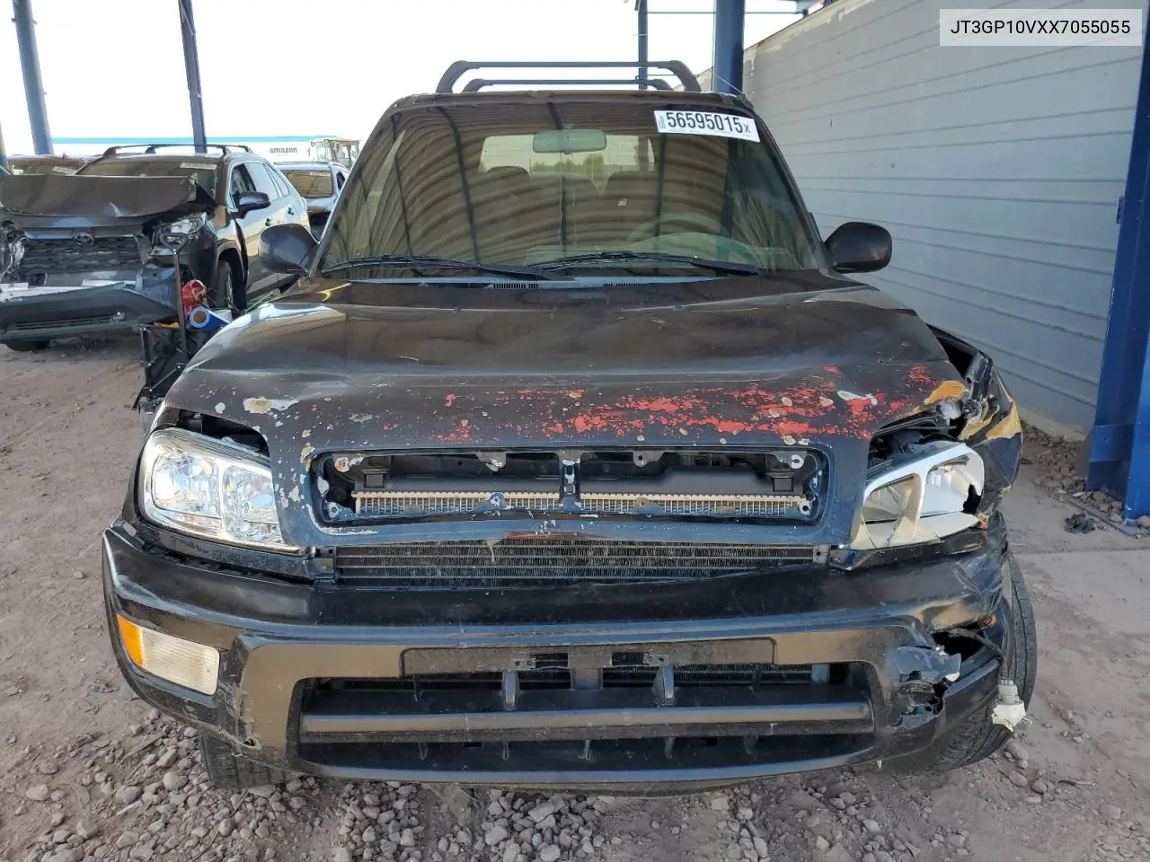 1999 Toyota Rav4 VIN: JT3GP10VXX7055055 Lot: 56595015