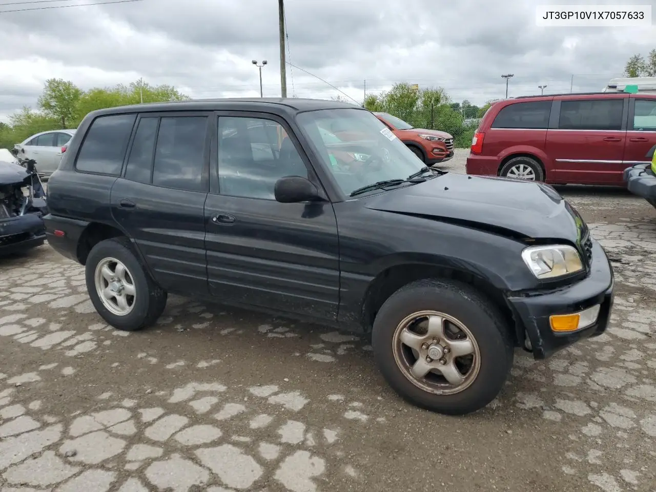 1999 Toyota Rav4 VIN: JT3GP10V1X7057633 Lot: 58036185