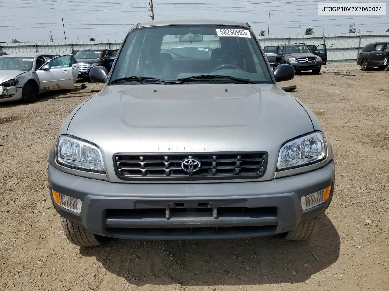 1999 Toyota Rav4 VIN: JT3GP10V2X7060024 Lot: 58290985