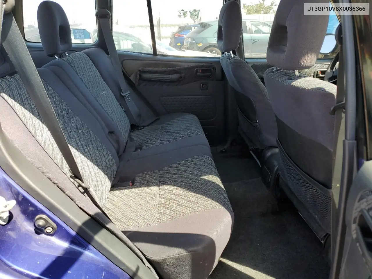 1999 Toyota Rav4 VIN: JT3GP10V8X0036366 Lot: 61864455