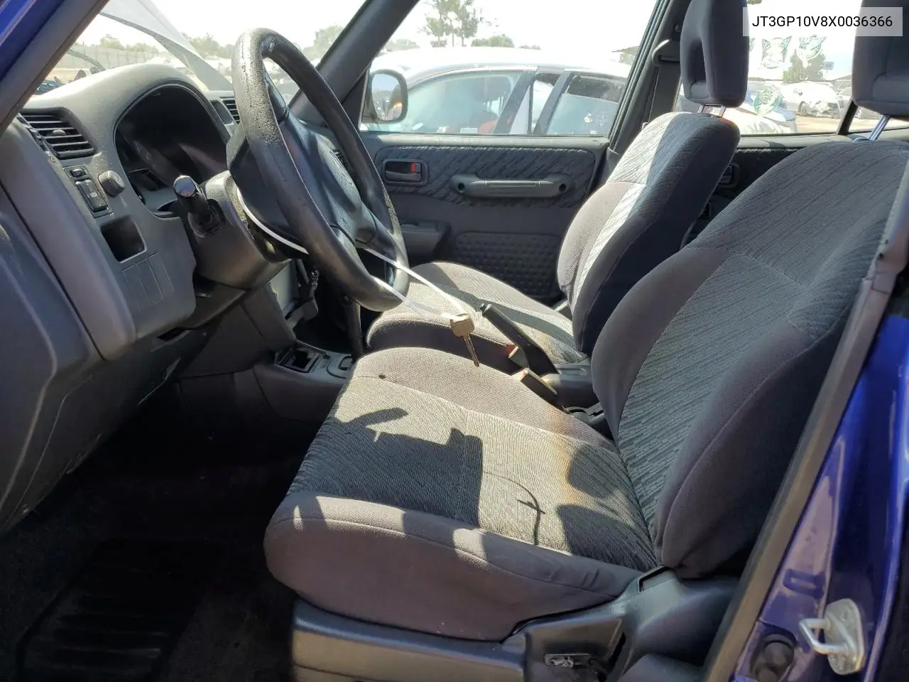 1999 Toyota Rav4 VIN: JT3GP10V8X0036366 Lot: 61864455