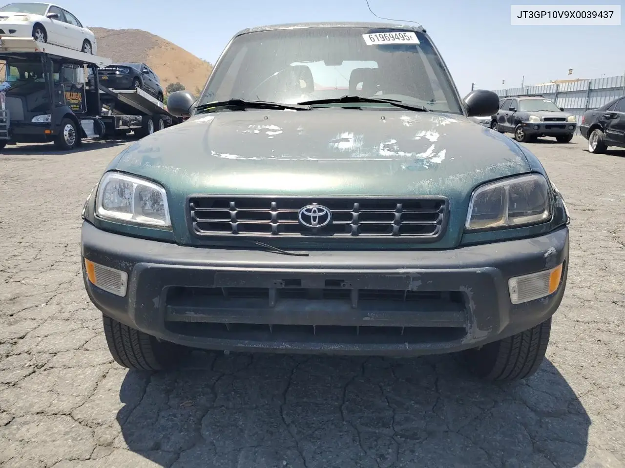 1999 Toyota Rav4 VIN: JT3GP10V9X0039437 Lot: 61969495