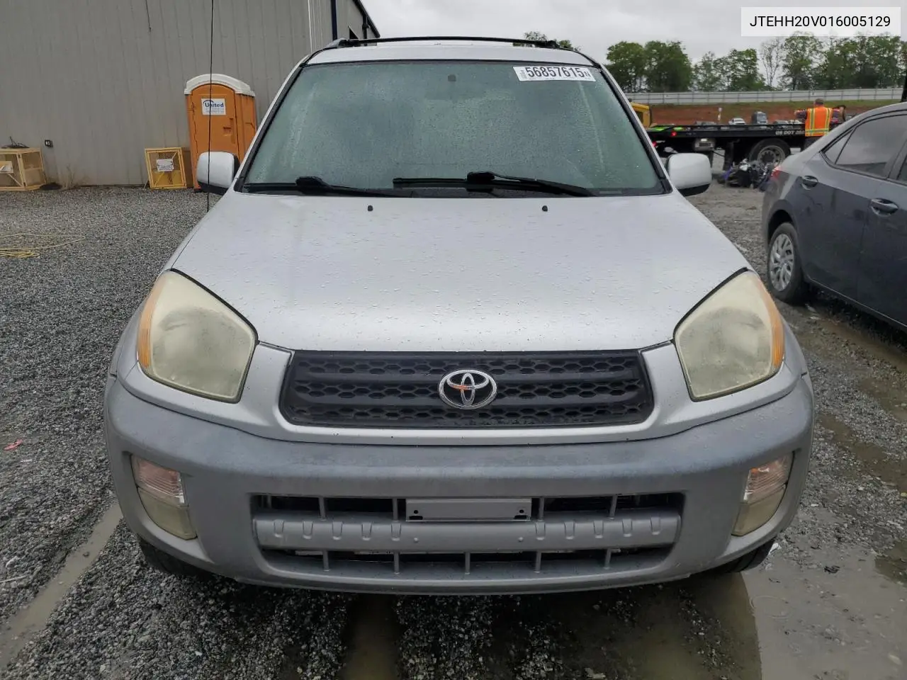 2001 Toyota Rav4 VIN: JTEHH20V016005129 Lot: 56857615