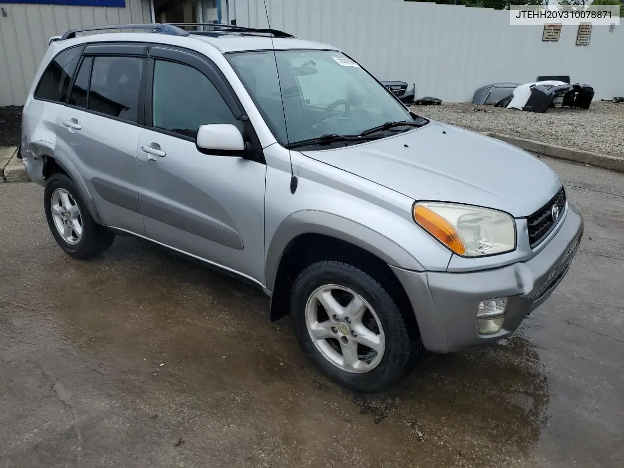 2001 Toyota Rav4 VIN: JTEHH20V310078871 Lot: 58555865