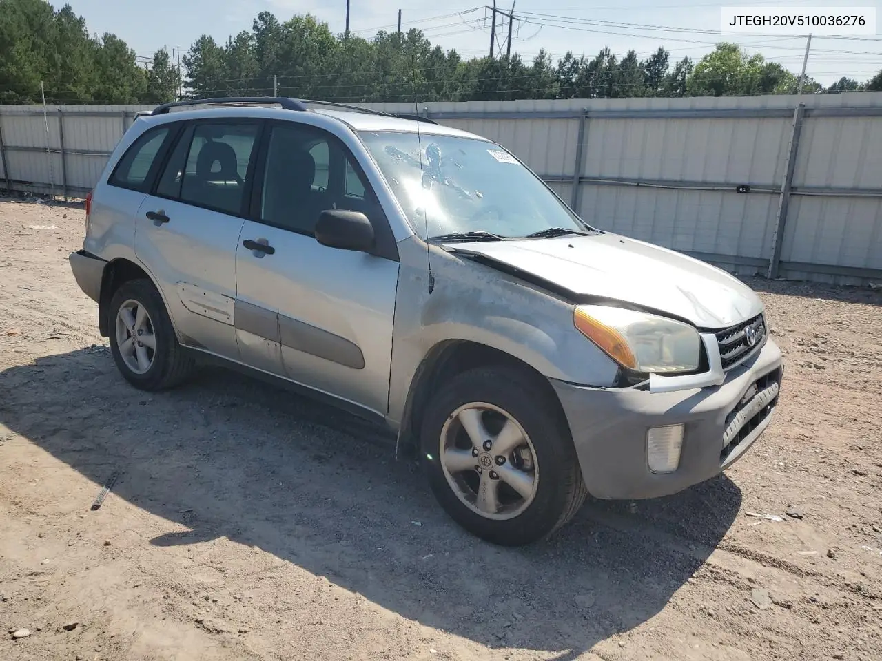 2001 Toyota Rav4 VIN: JTEGH20V510036276 Lot: 62088955