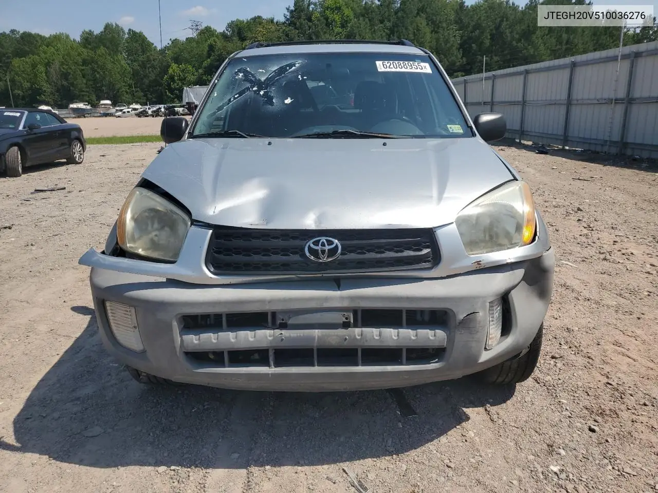 2001 Toyota Rav4 VIN: JTEGH20V510036276 Lot: 62088955