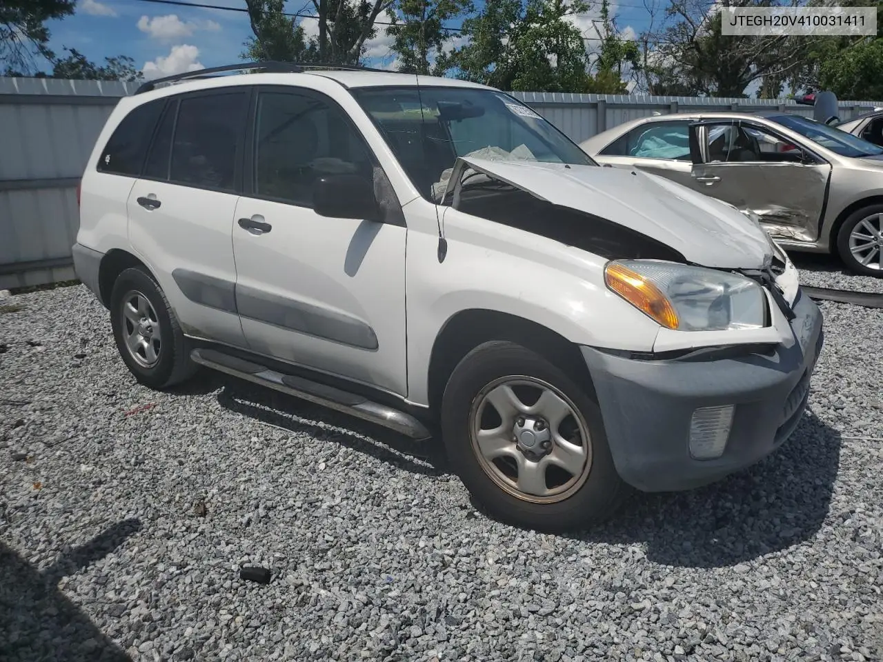 2001 Toyota Rav4 VIN: JTEGH20V410031411 Lot: 62725095