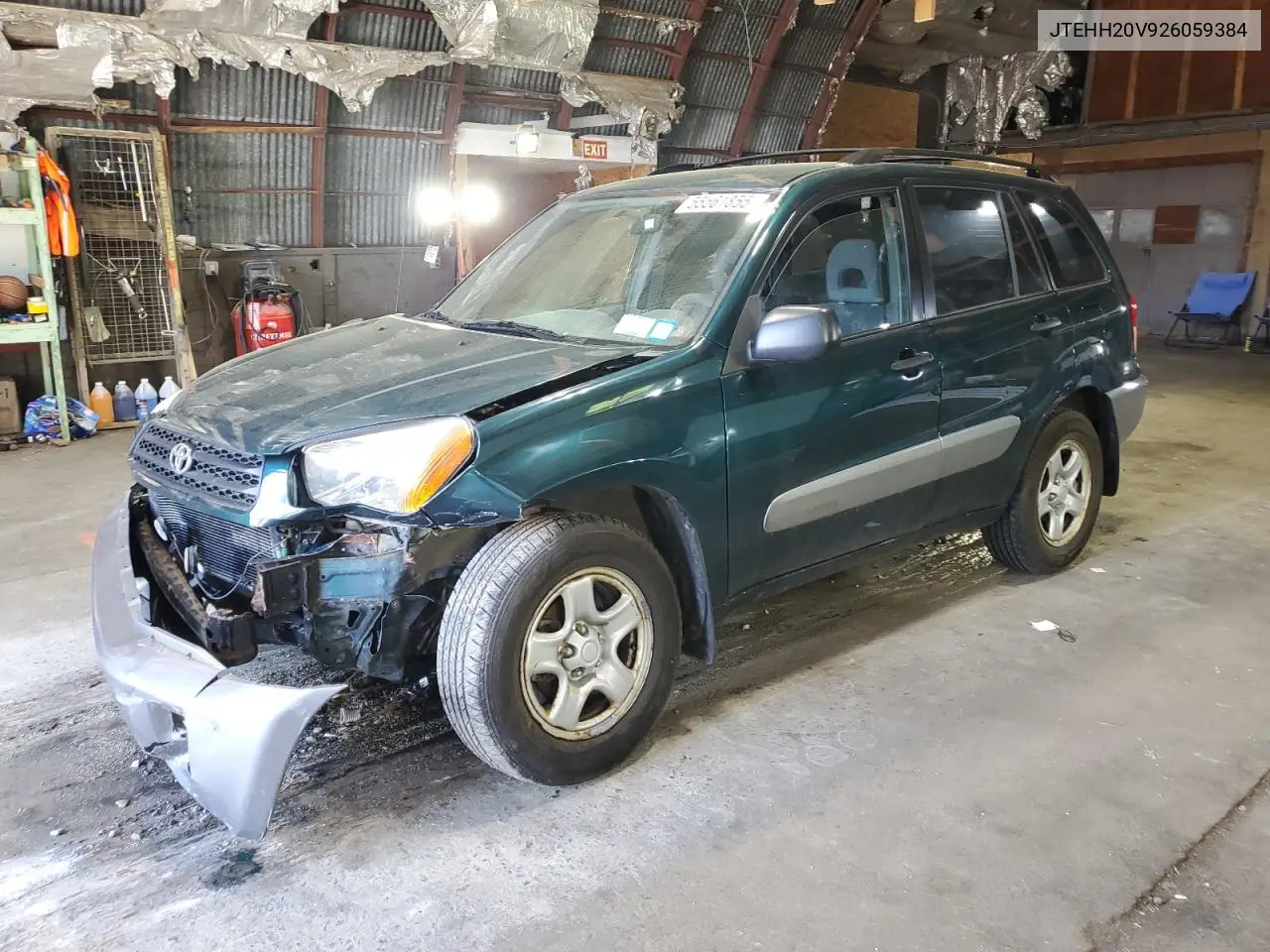 2002 Toyota Rav4 VIN: JTEHH20V926059384 Lot: 55561855