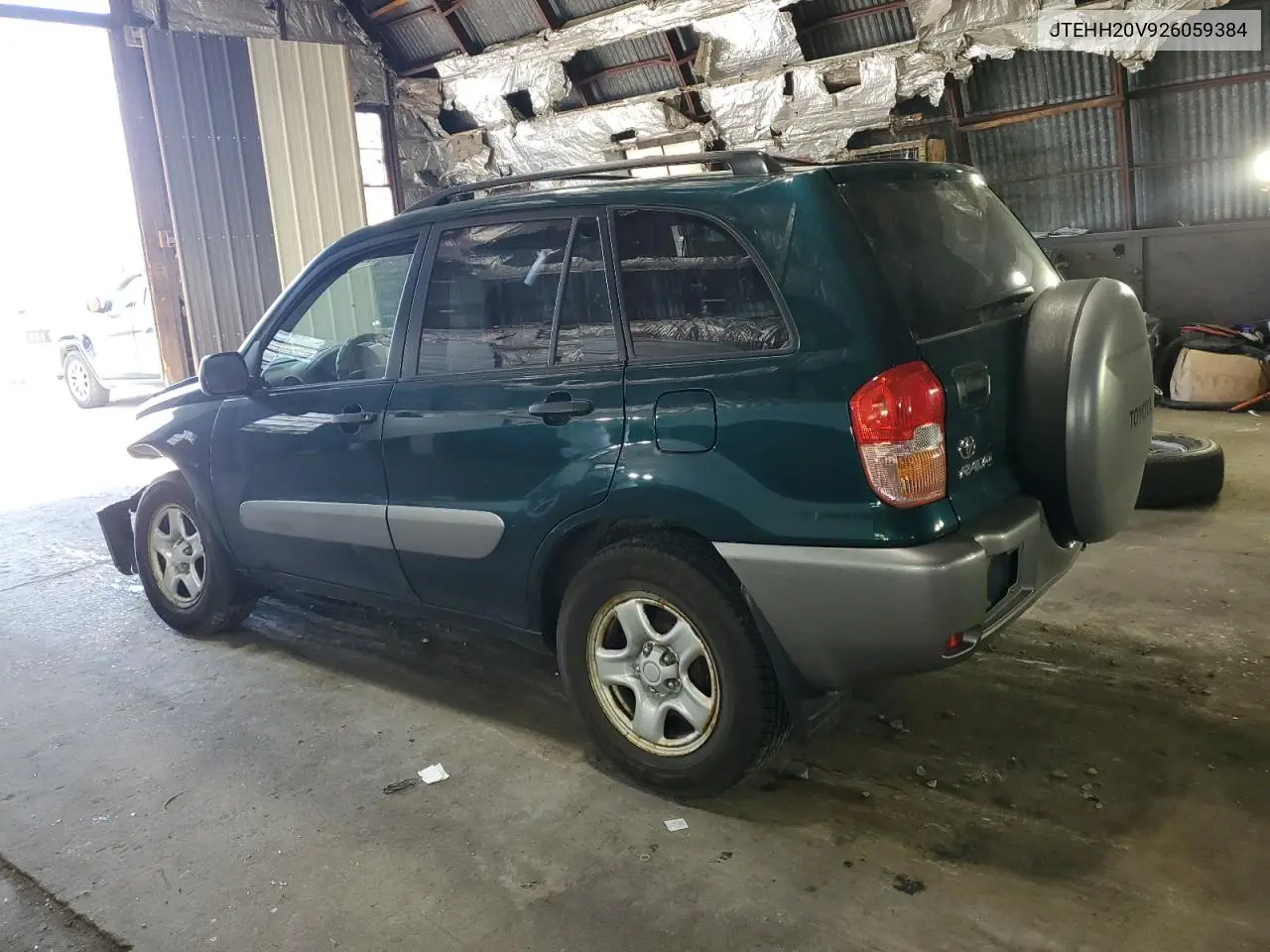 2002 Toyota Rav4 VIN: JTEHH20V926059384 Lot: 55561855