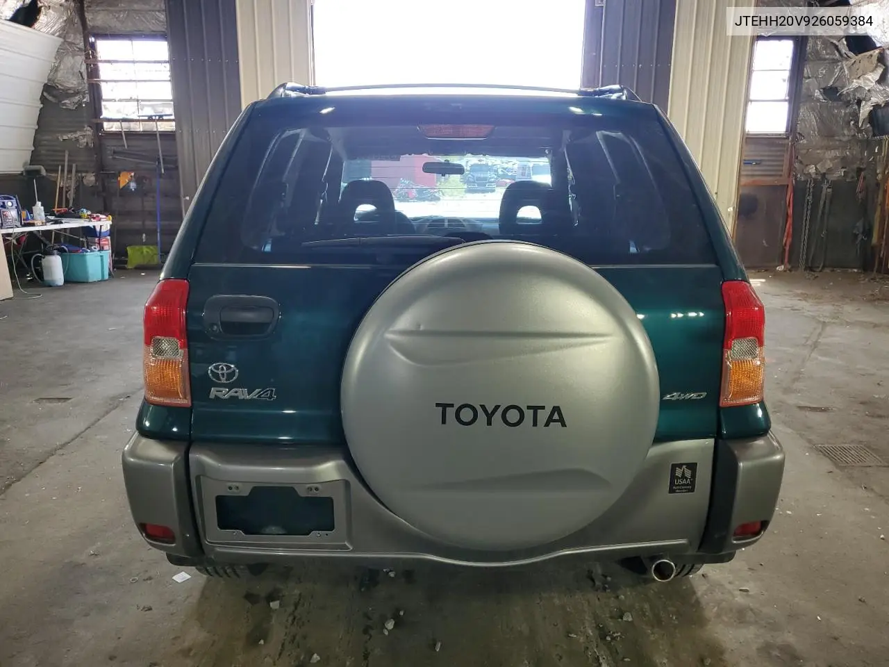 2002 Toyota Rav4 VIN: JTEHH20V926059384 Lot: 55561855
