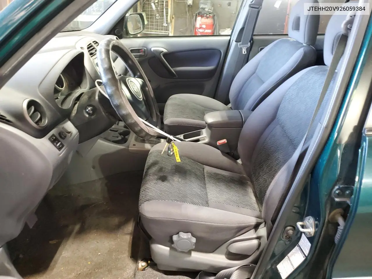 2002 Toyota Rav4 VIN: JTEHH20V926059384 Lot: 55561855