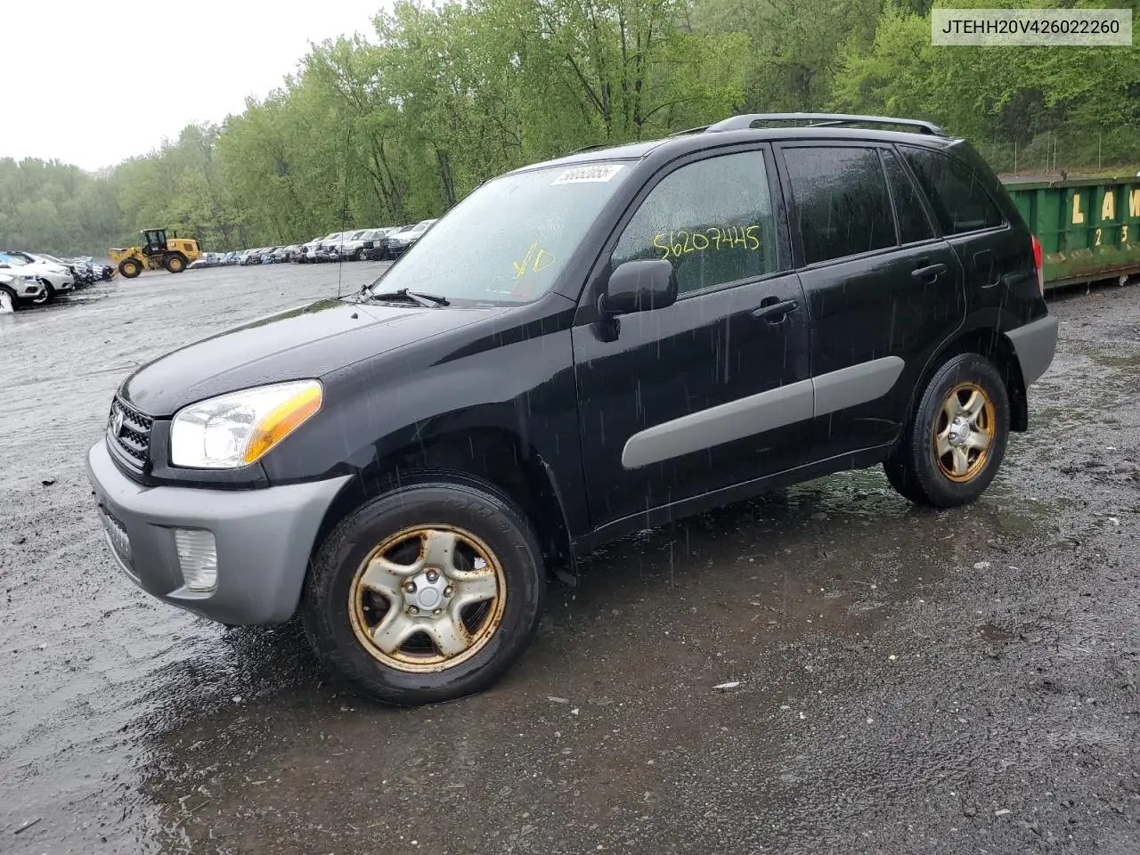 2002 Toyota Rav4 VIN: JTEHH20V426022260 Lot: 56052055