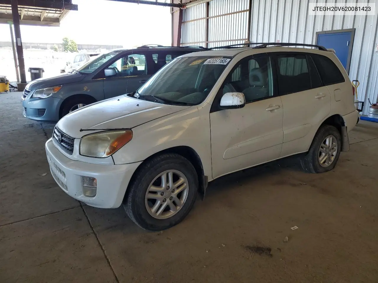 2002 Toyota Rav4 VIN: JTEGH20V620081423 Lot: 62057165