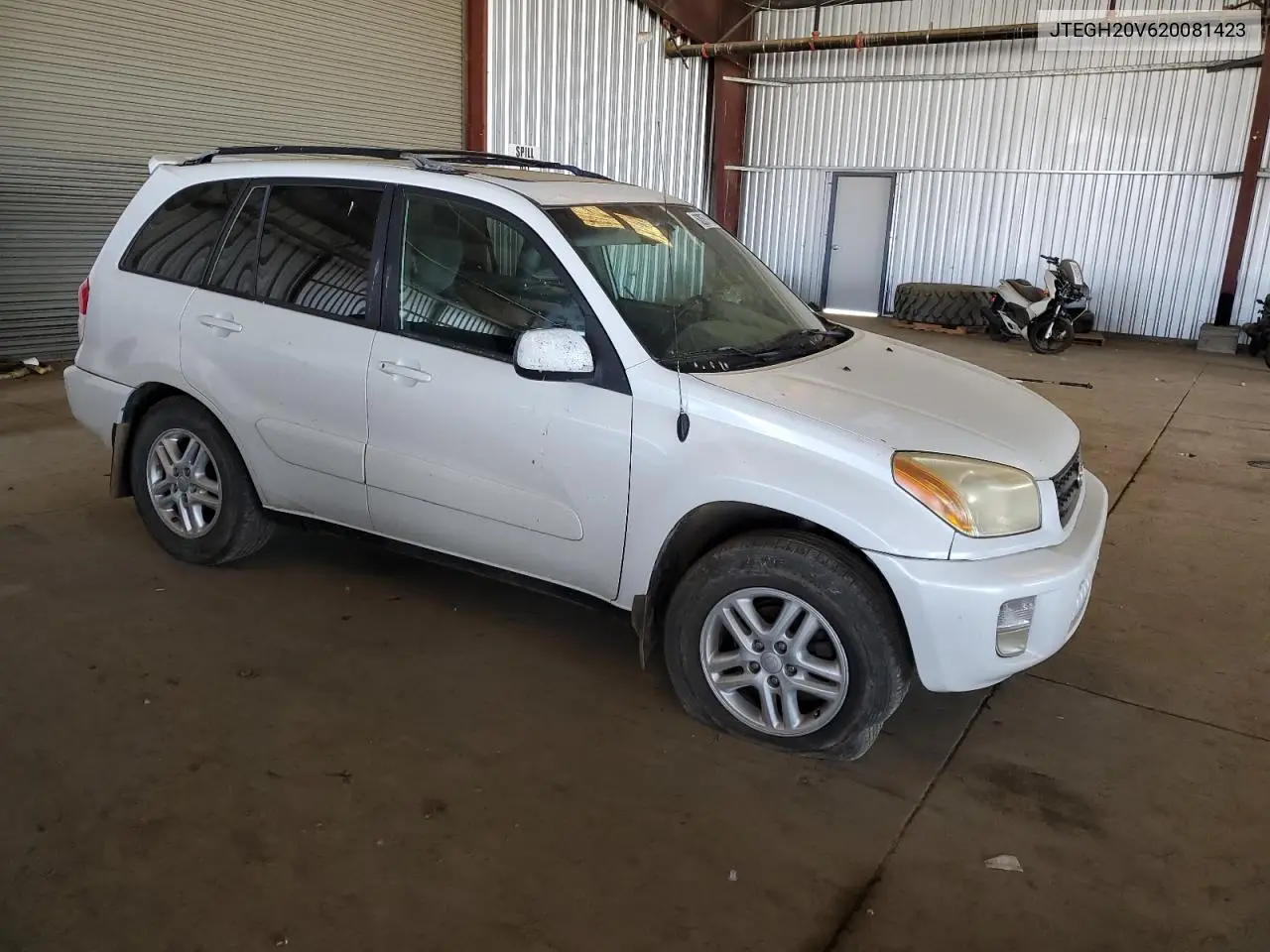 2002 Toyota Rav4 VIN: JTEGH20V620081423 Lot: 62057165