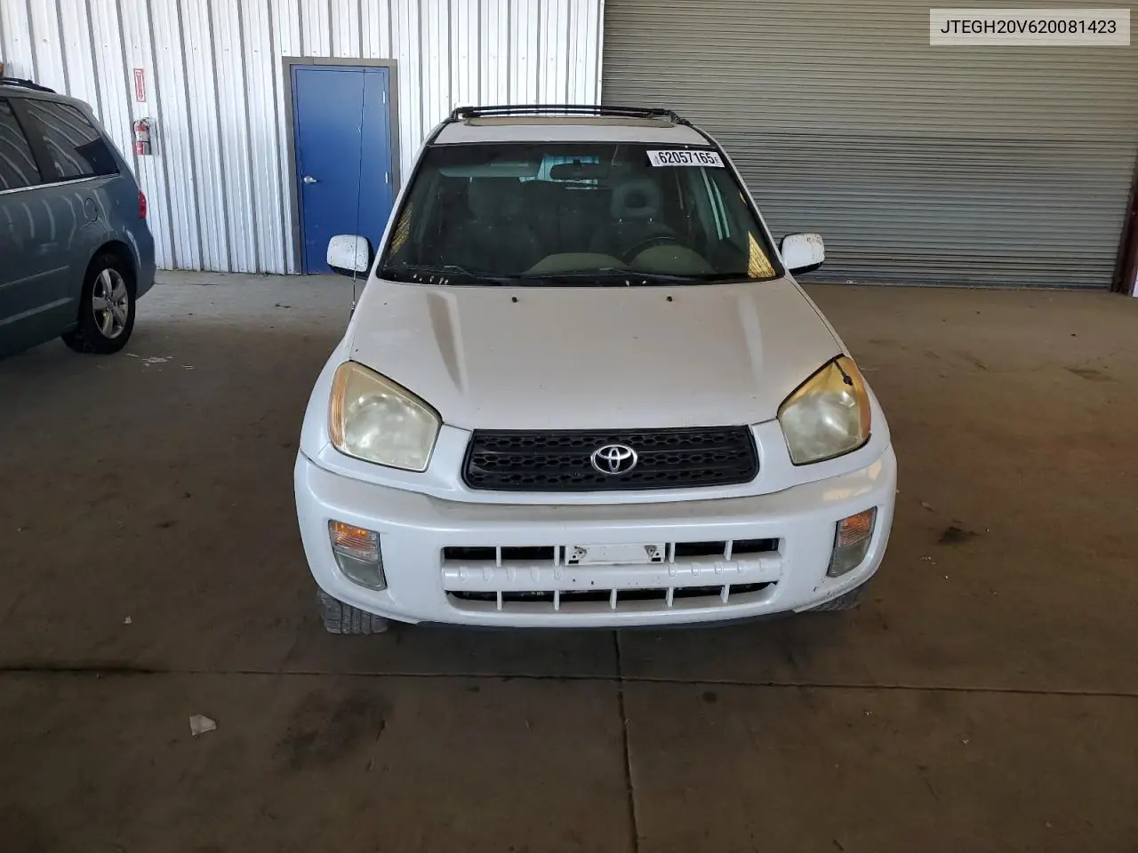 2002 Toyota Rav4 VIN: JTEGH20V620081423 Lot: 62057165
