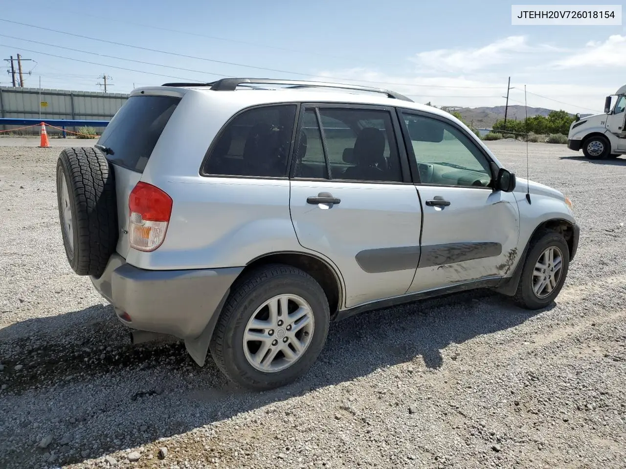 2002 Toyota Rav4 VIN: JTEHH20V726018154 Lot: 62097385