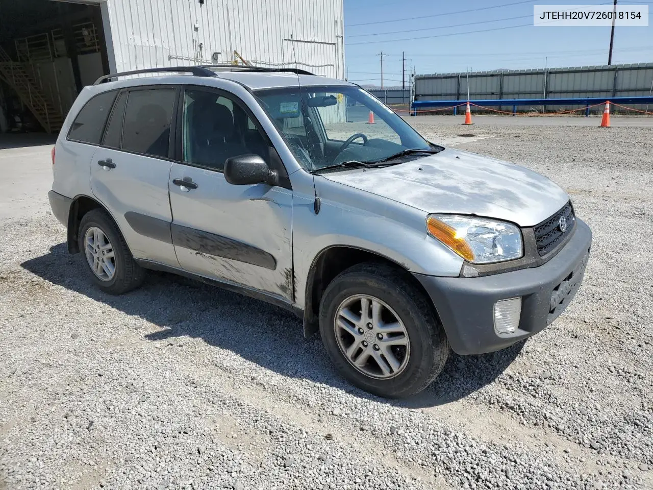 2002 Toyota Rav4 VIN: JTEHH20V726018154 Lot: 62097385