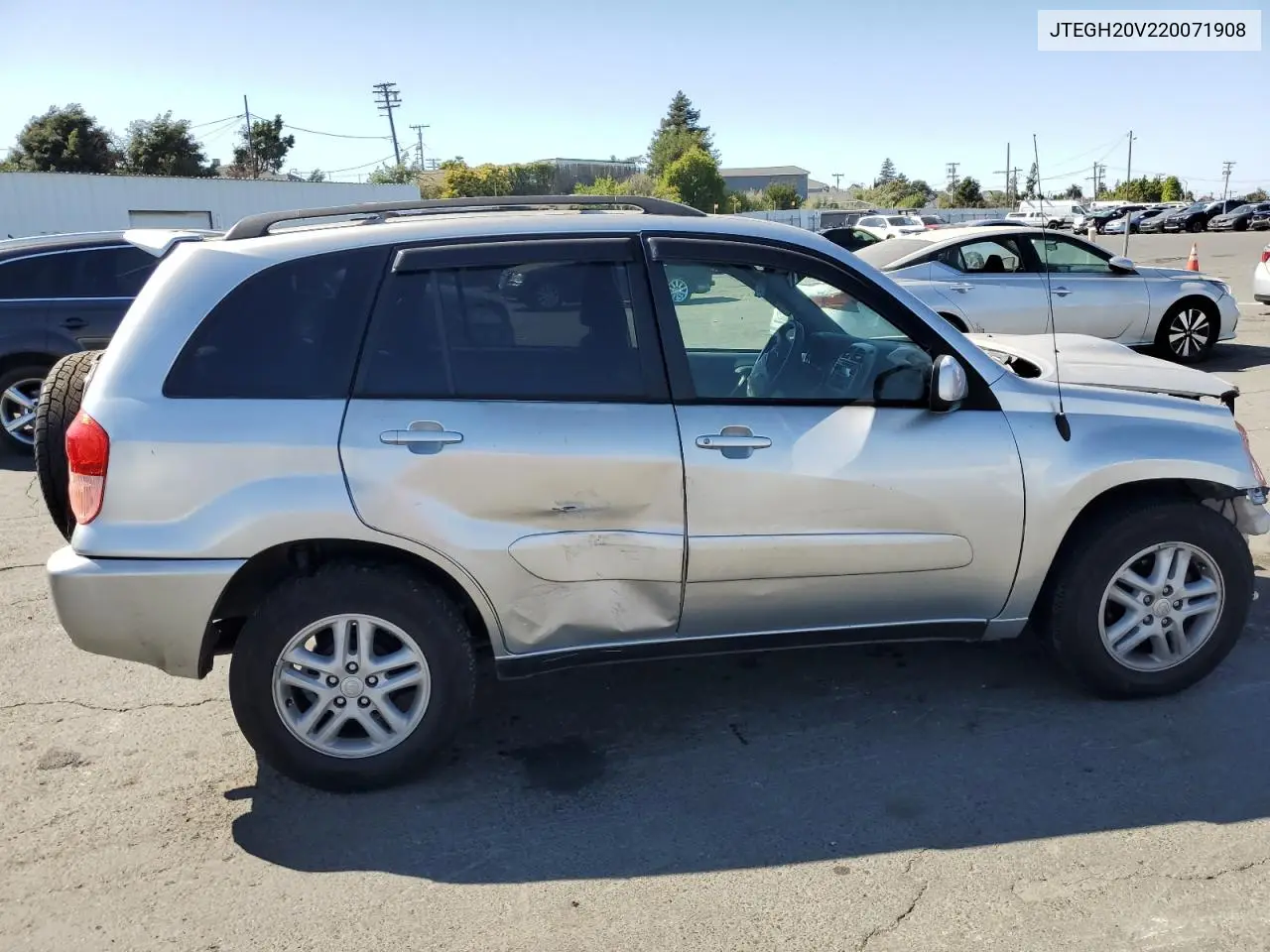 2002 Toyota Rav4 VIN: JTEGH20V220071908 Lot: 62267355