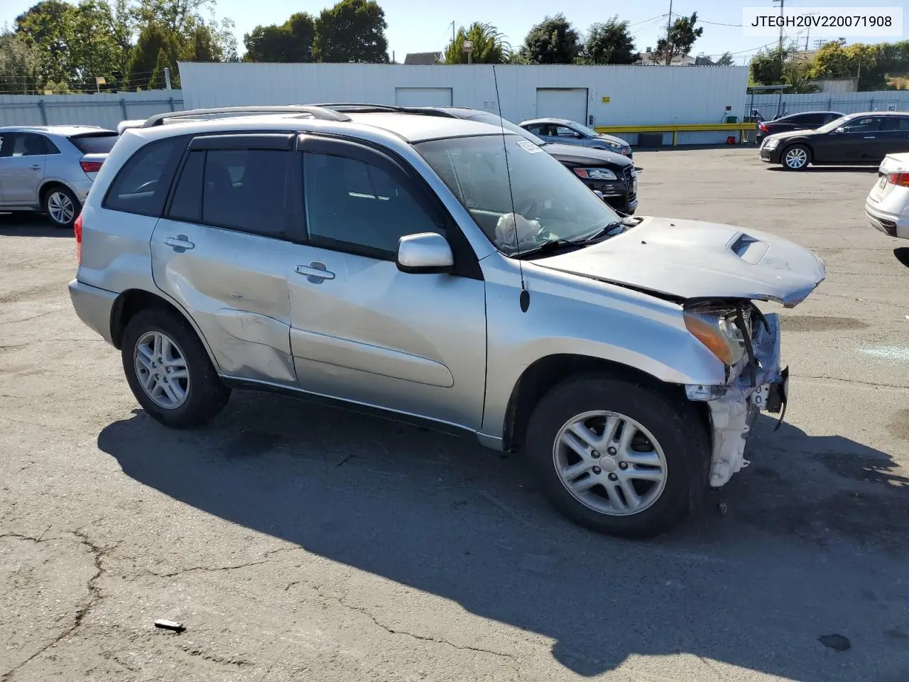 2002 Toyota Rav4 VIN: JTEGH20V220071908 Lot: 62267355