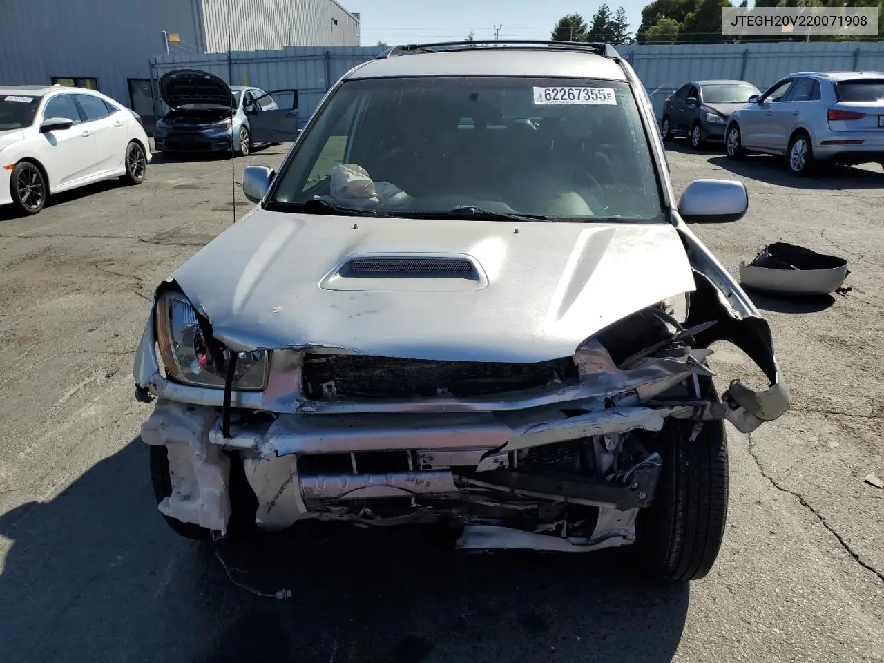 2002 Toyota Rav4 VIN: JTEGH20V220071908 Lot: 62267355