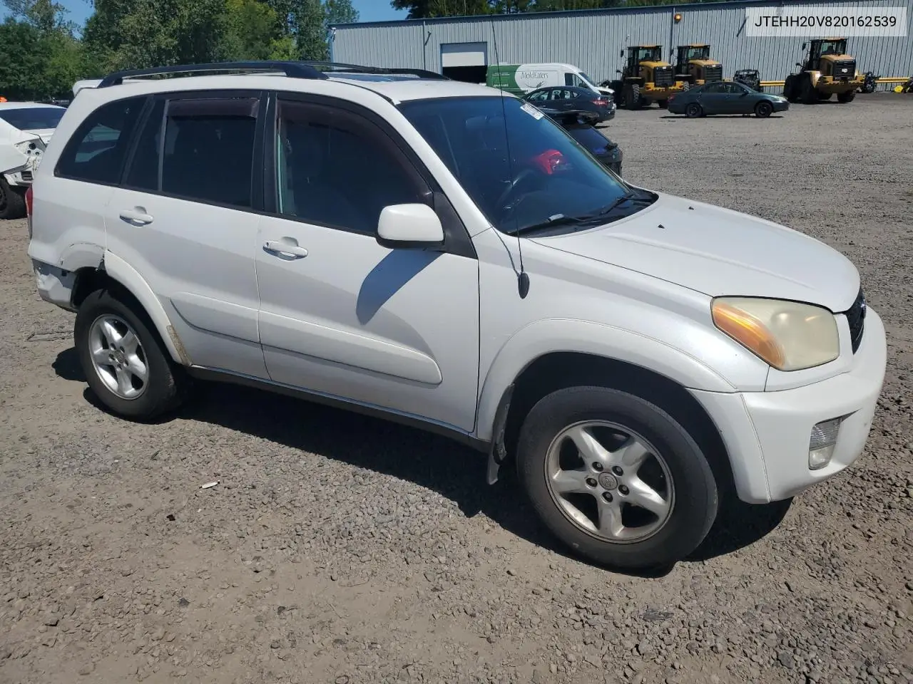 2002 Toyota Rav4 VIN: JTEHH20V820162539 Lot: 62781865