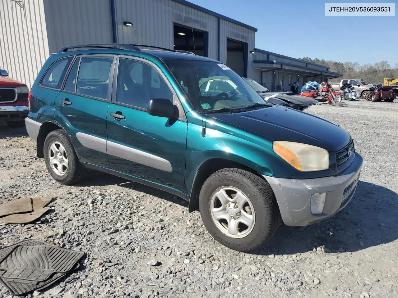 2003 Toyota Rav4 VIN: JTEHH20V536093551 Lot: 49548735