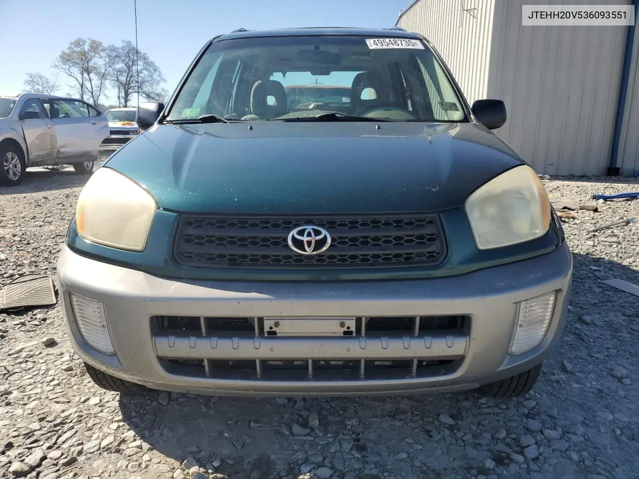 2003 Toyota Rav4 VIN: JTEHH20V536093551 Lot: 49548735
