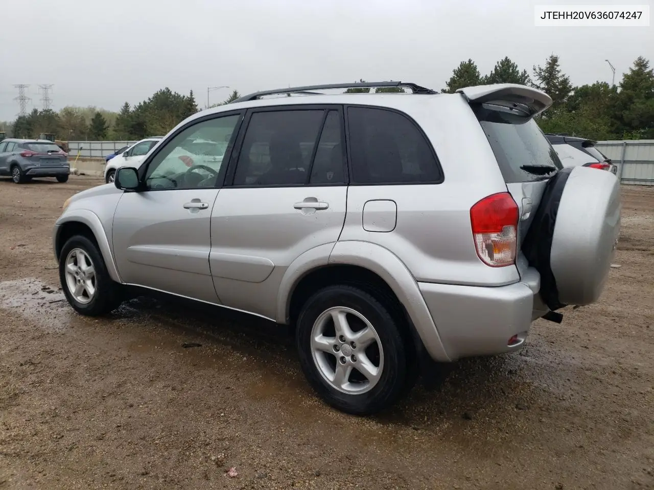2003 Toyota Rav4 VIN: JTEHH20V636074247 Lot: 55319235