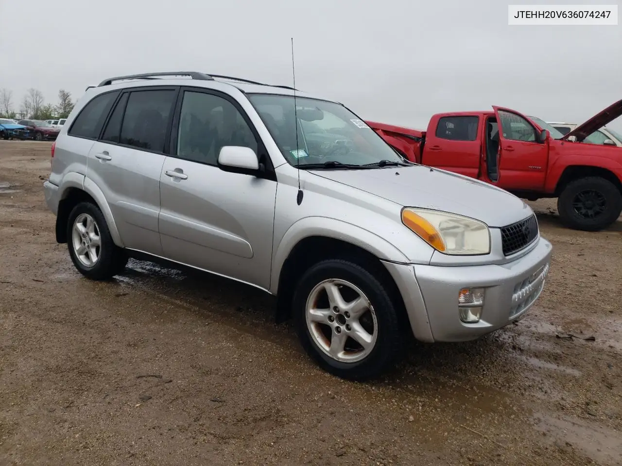 2003 Toyota Rav4 VIN: JTEHH20V636074247 Lot: 55319235